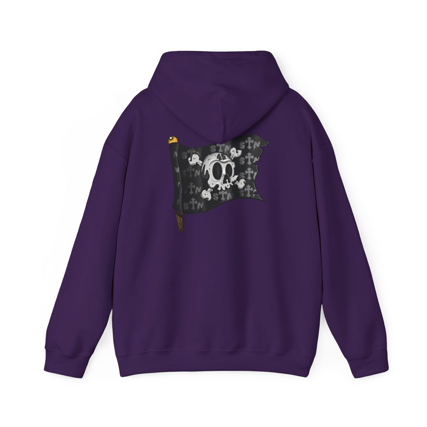 STN45 BLACK FLAG HOODIE