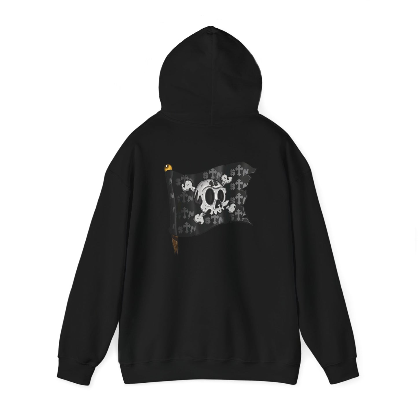STN45 BLACK FLAG HOODIE