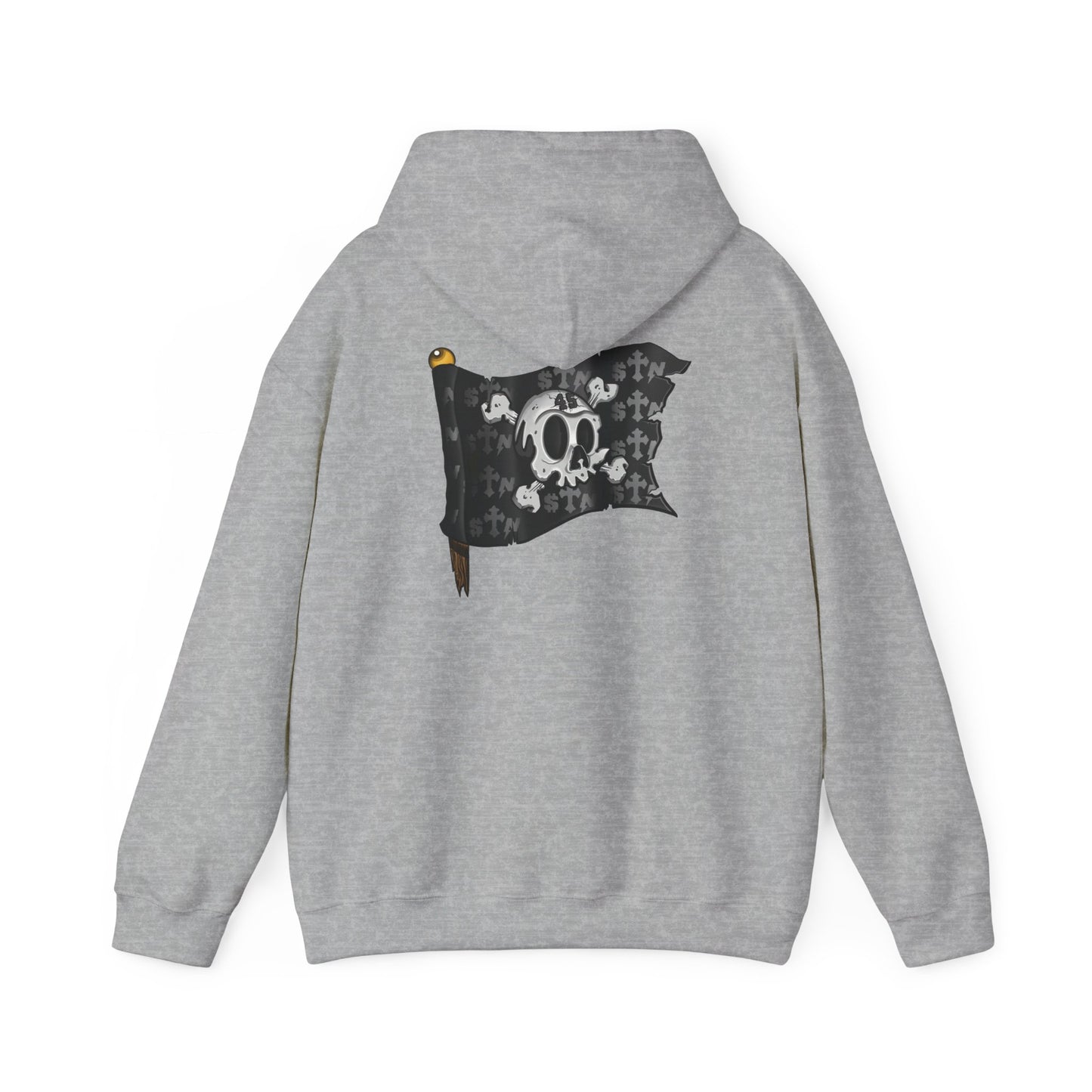 STN45 BLACK FLAG HOODIE