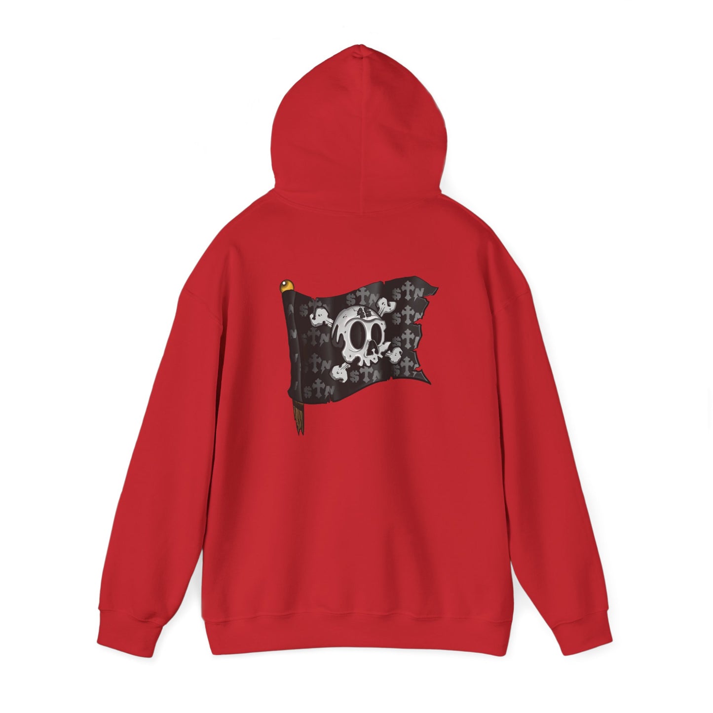 STN45 BLACK FLAG HOODIE