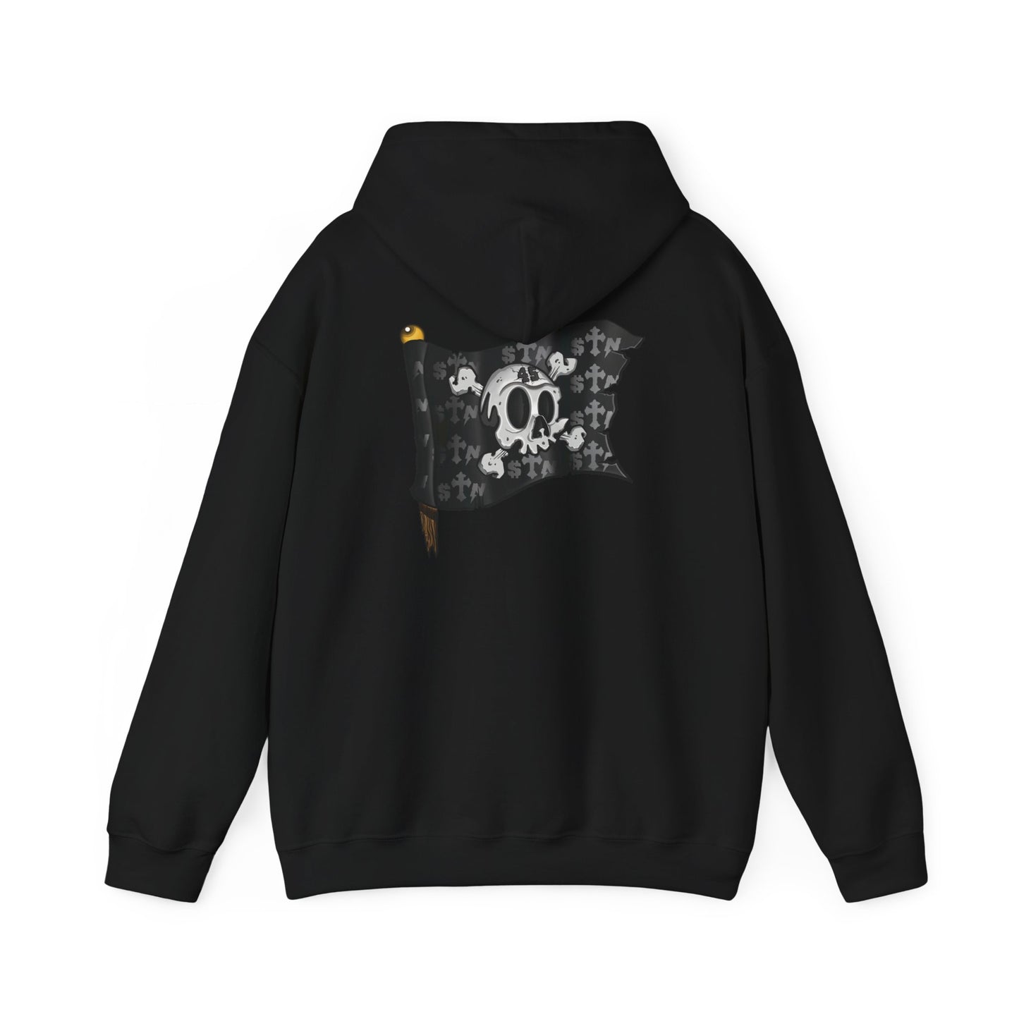STN45 BLACK FLAG HOODIE