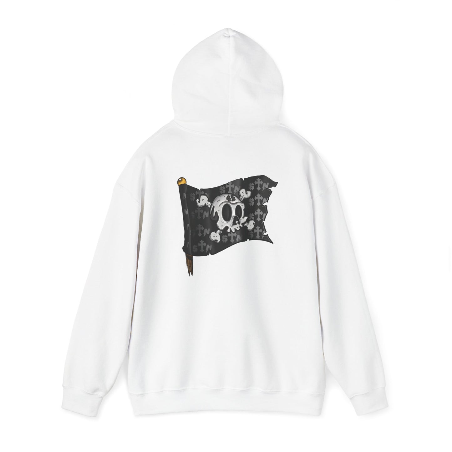 STN45 BLACK FLAG HOODIE