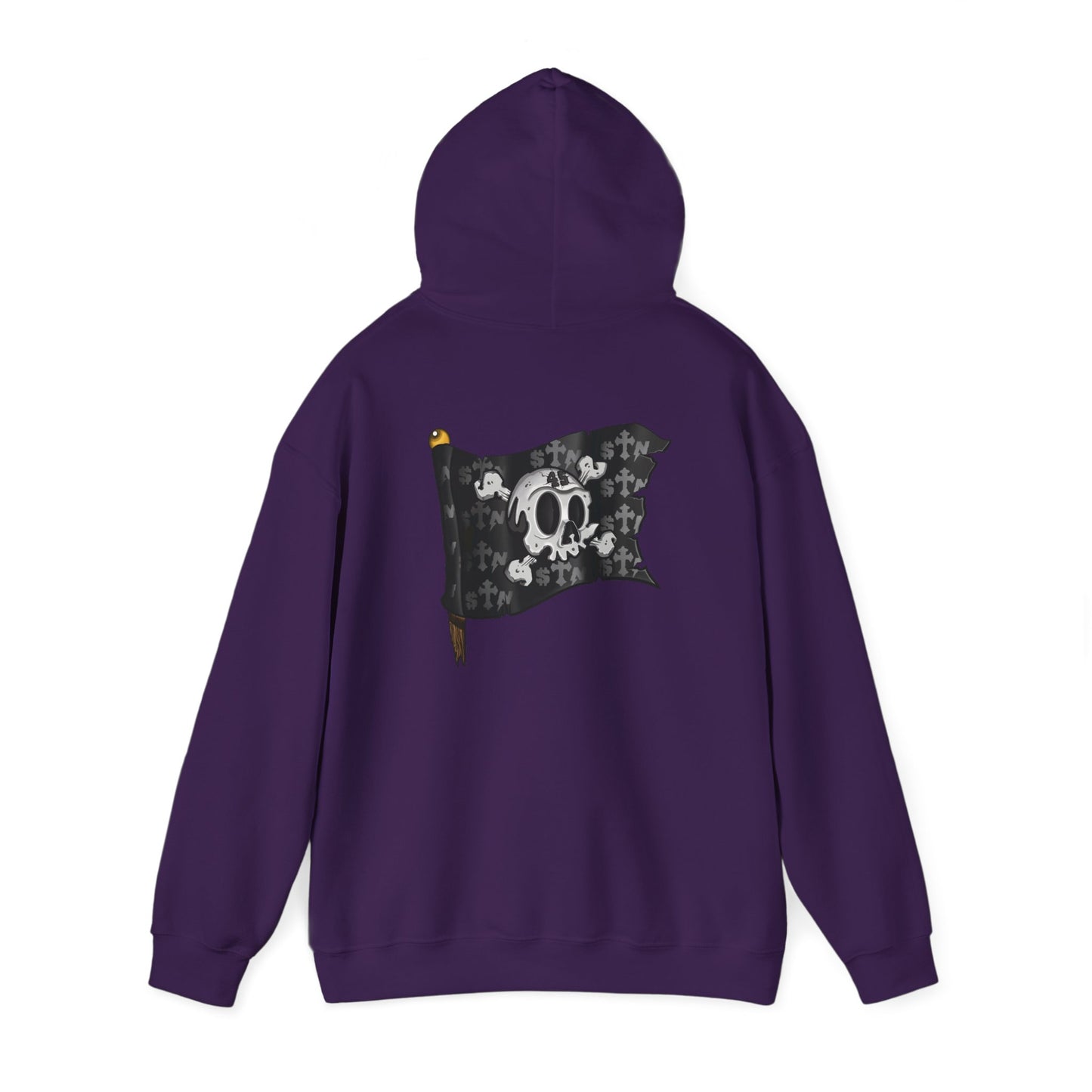 STN45 BLACK FLAG HOODIE