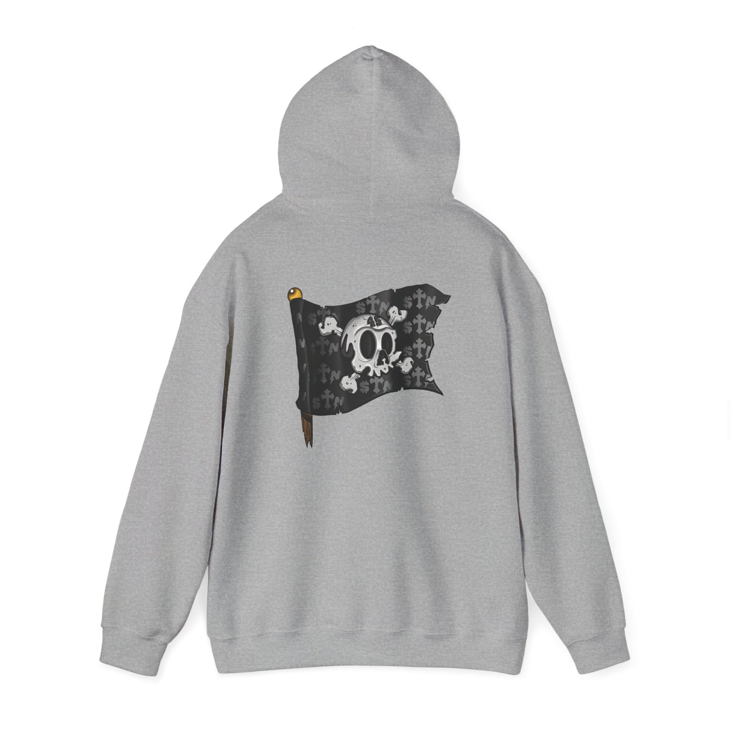 STN45 BLACK FLAG HOODIE