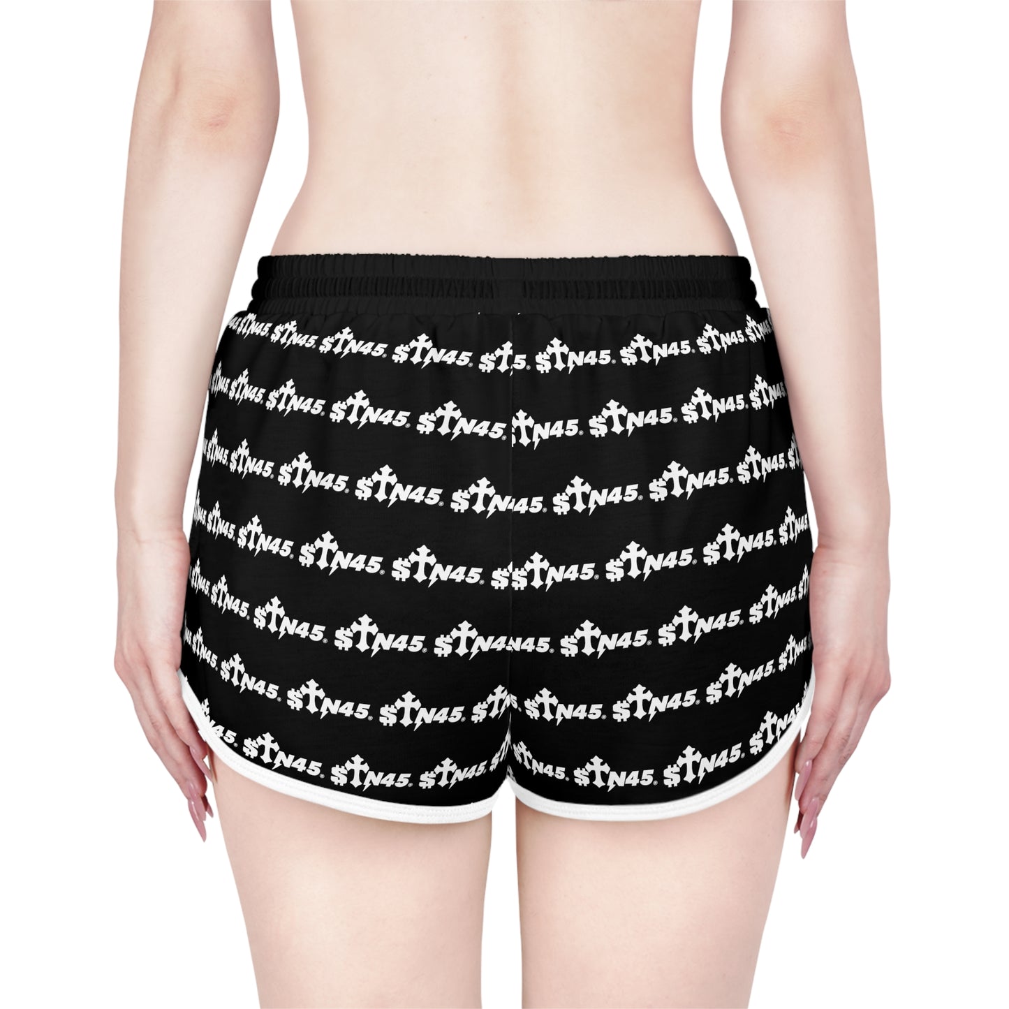 Women's STN45 All-Over Print Relaxed Shorts