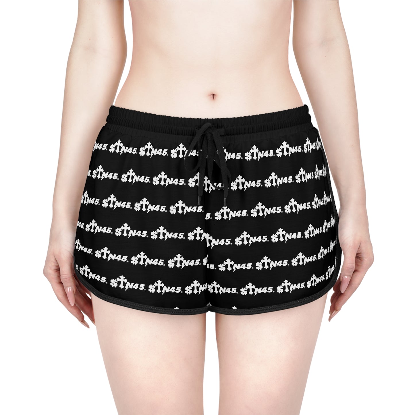 Women's STN45 All-Over Print Relaxed Shorts