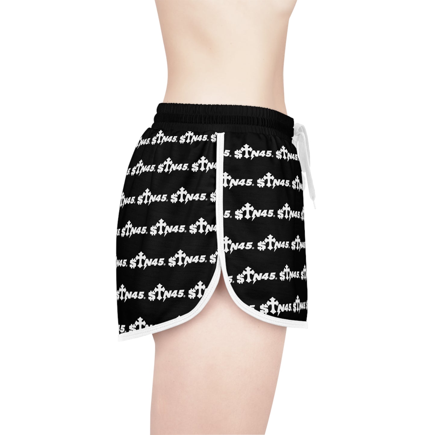 Women's STN45 All-Over Print Relaxed Shorts